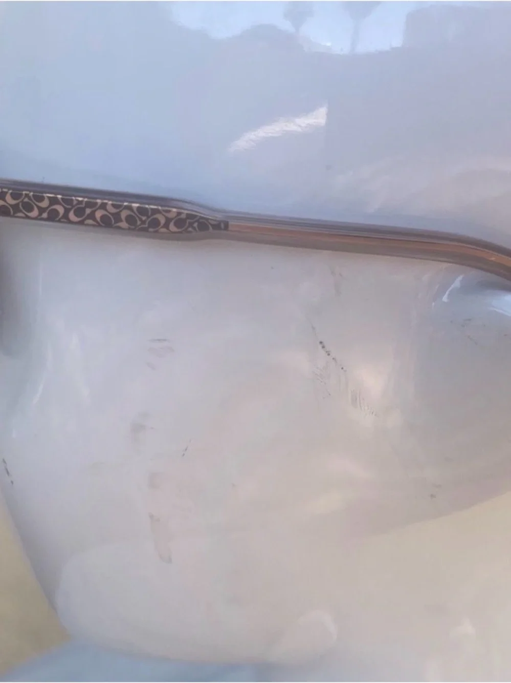 Coach HC8277 Dark Tortoise Brown Gradient Cat Eye Sunglasses